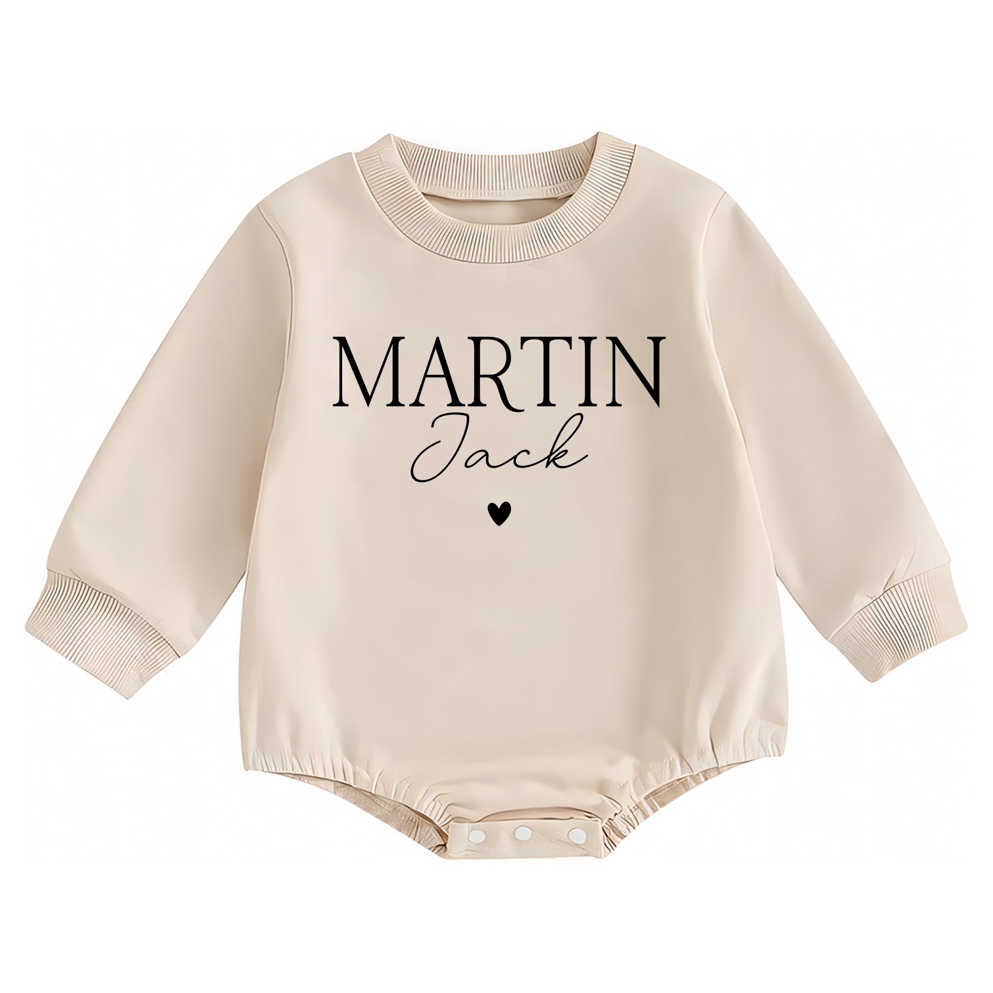 Custom Name Baby Romper, Personalized Baby Bodysuit, Baby Shower Gifts, Custom Name Long Sleeve Baby Romper Sweater, Baby Announcement Gifts, Sweater Bubble Bodysuit For Newborn, New Mom GiftsDKqdyoKvFx