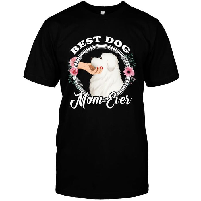 Personalized Great Pyrenees Custom Shirt - Best Dog Mom Ever