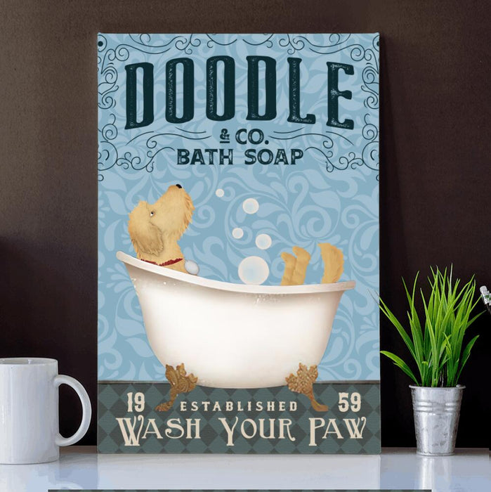 DD Premium Bath Gallery Wrap C.a.n.v.a.s is professionally stretched on wood frame measuring 1.5 in. Thick with image wrapping to the sides