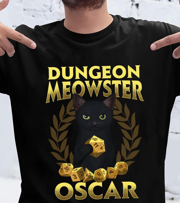 DND Custom Cat Dungeon Meowster Shirt