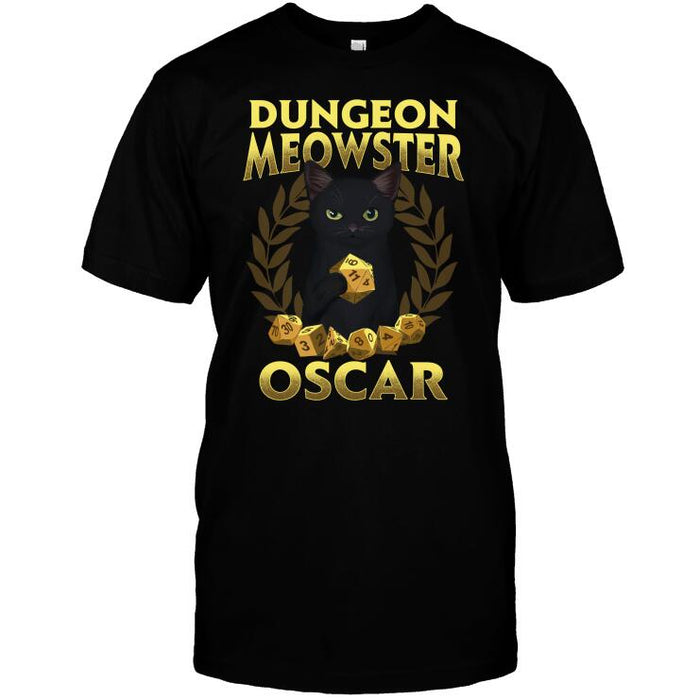 DND Custom Cat Dungeon Meowster Shirt