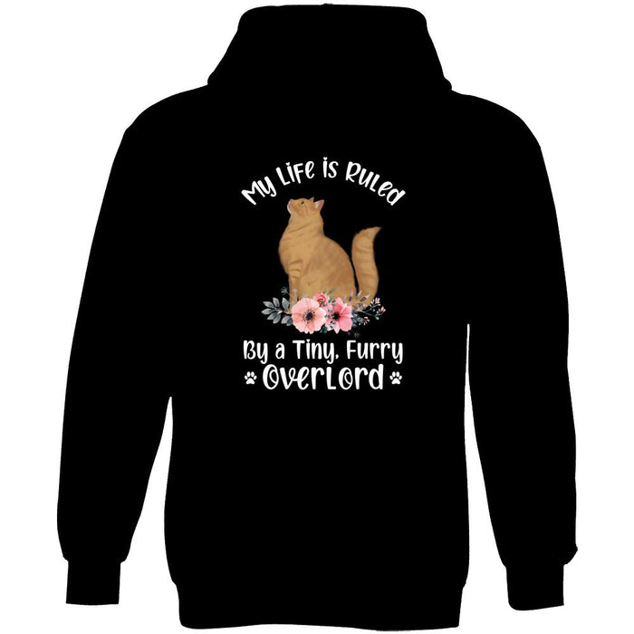 Personalized Cat Custom Shirt - My Life Is Ruled By A Tiny Furry Overlord