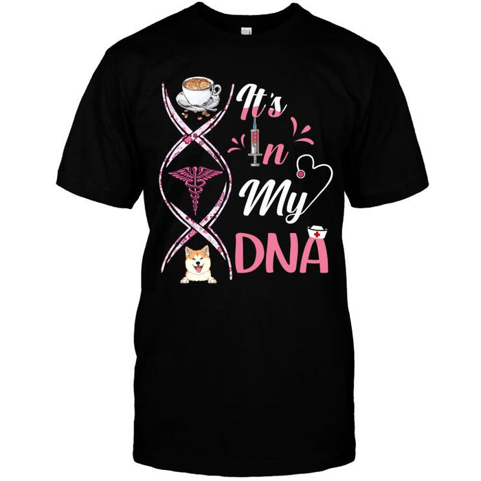 Personalized Dog Custom Shirt - It's In My DNA