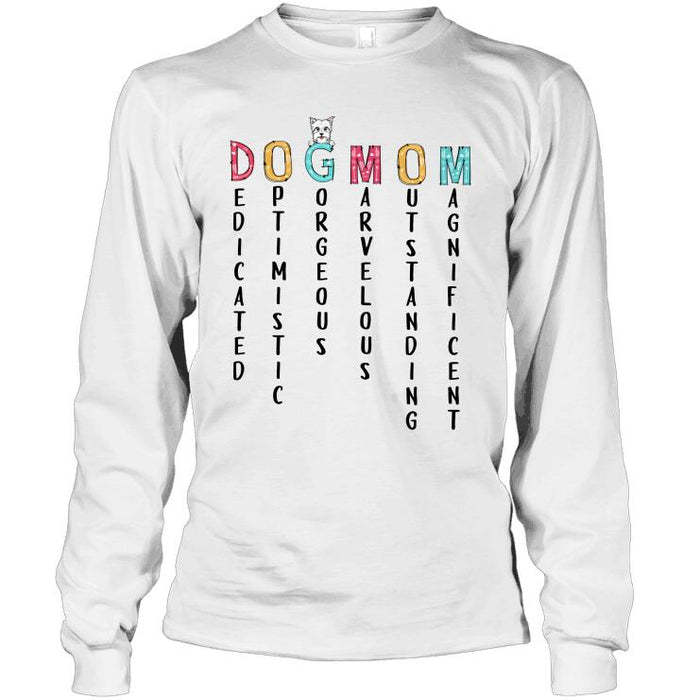 Personalized Dog Custom Shirt- Dog Mom