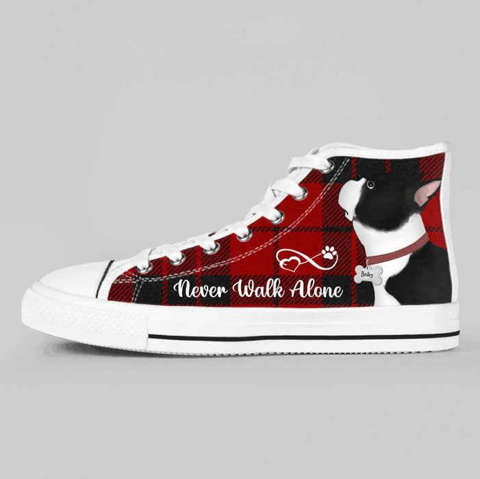 Personalize Boston Shoes - You Never Walk Alone