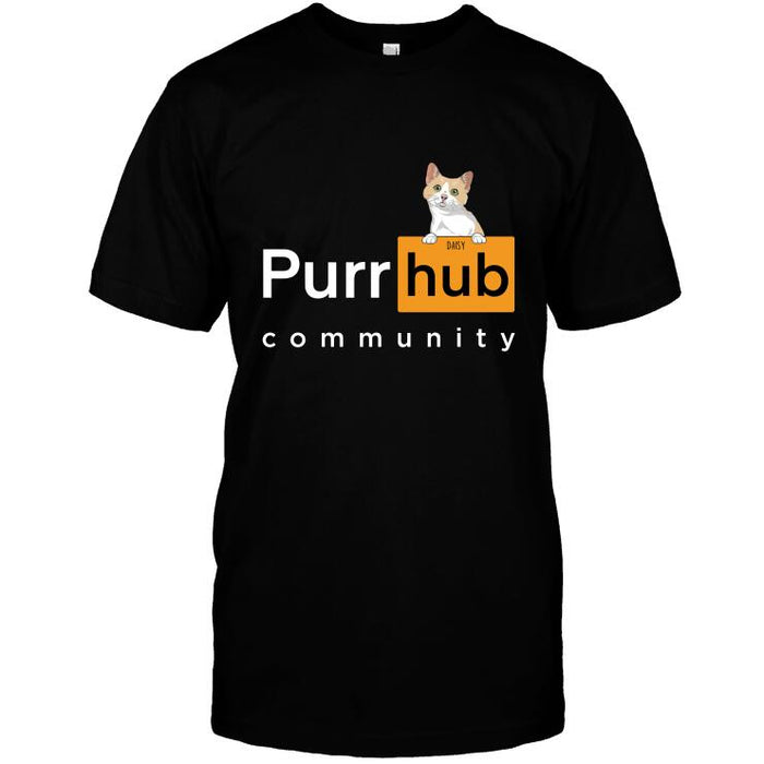 Personalized Cat Custom Shirt - Purrhub Community