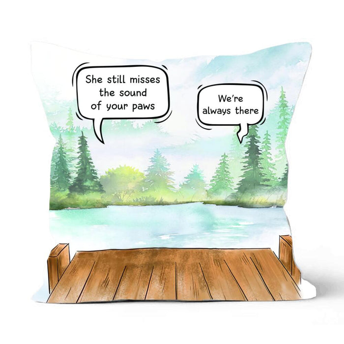 Personalized Cats Conversation Custom Pillow