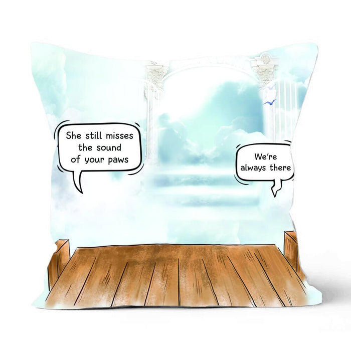 Personalized Pets Conversation Custom Pillow ( 9 & 10 Pets )