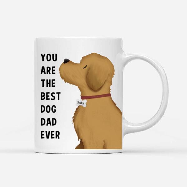Personalized Cockapoo Mug - Happy Father's Day To The Best Dog Dad