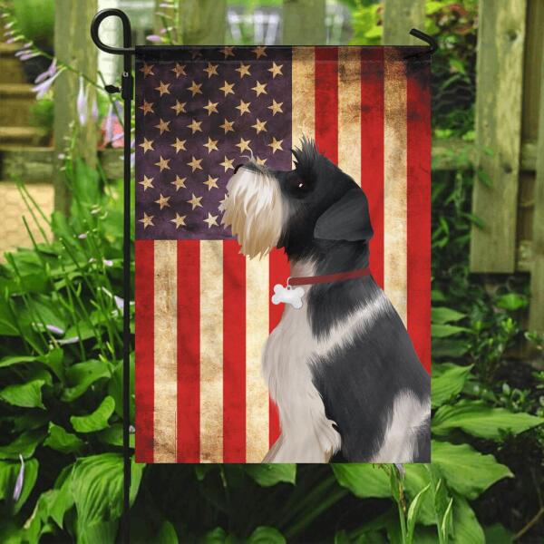 Personalized Dog Breeds Flag