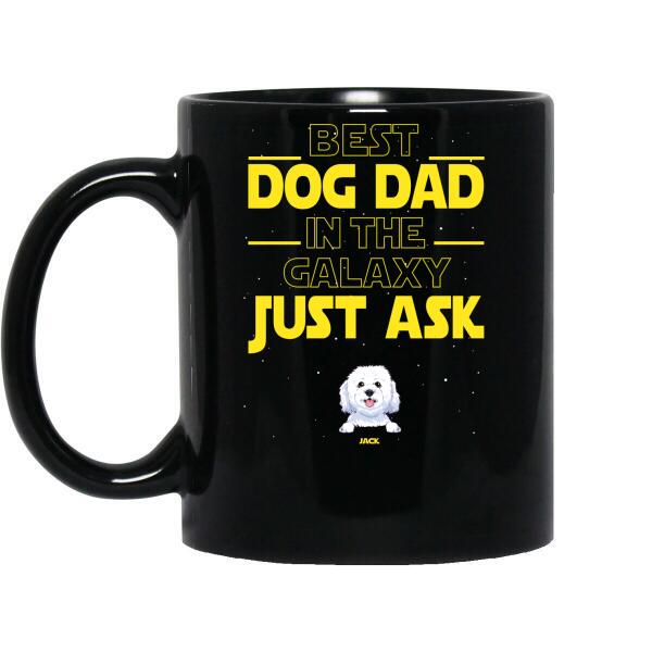 Personalized Dog Custom Shirt / Mug- Best Dog Dad In The Galaxy