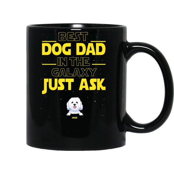 Personalized Dog Custom Shirt / Mug- Best Dog Dad In The Galaxy