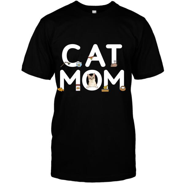 Personalized Cat Mom Custom Shirt Ver 1