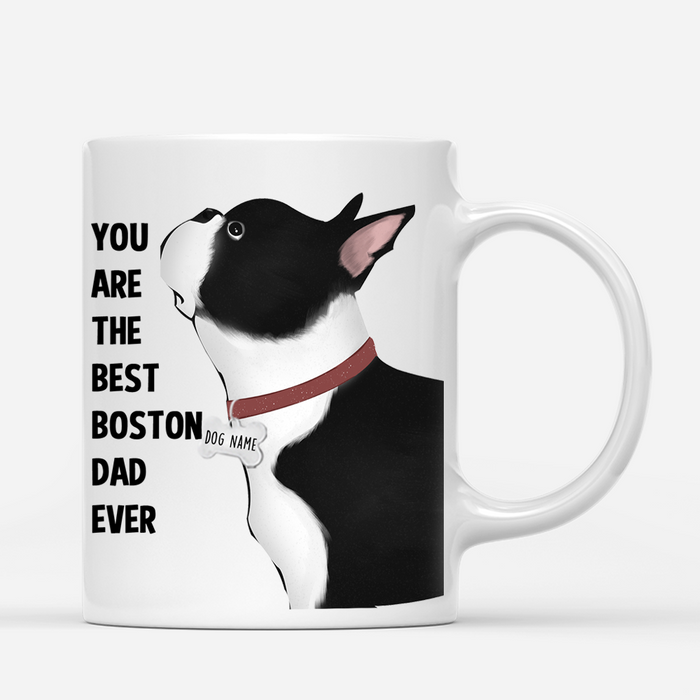 Personalized Boston Terrier - You Are Best Dog Mom - Dog Dad Ever