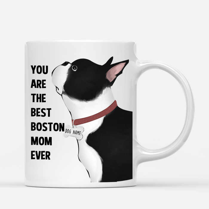 Personalized Boston Terrier - You Are Best Dog Mom - Dog Dad Ever