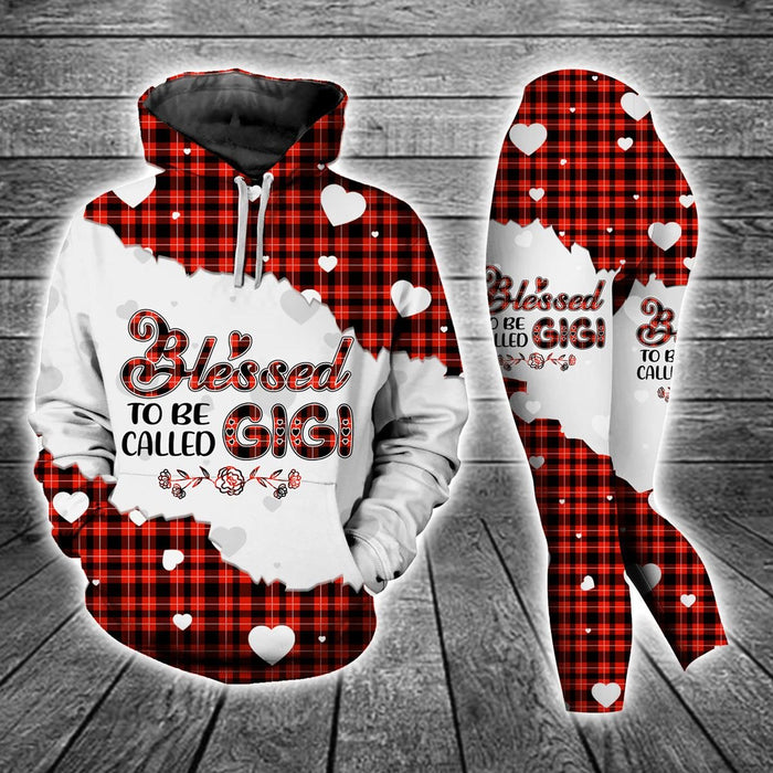 Blessed To Be Called Gigi Hoodie Set