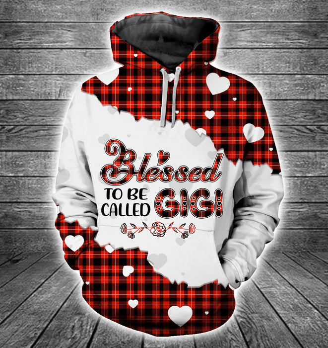 Blessed To Be Called Gigi Hoodie Set