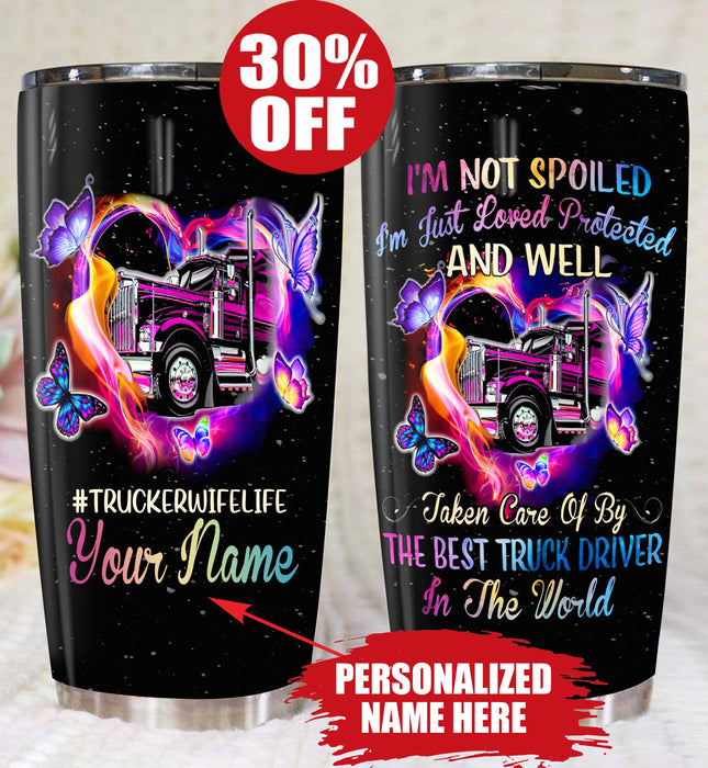 Qd - Personalized - I'm Not Spoiled 20oz And 30oz Tumbler