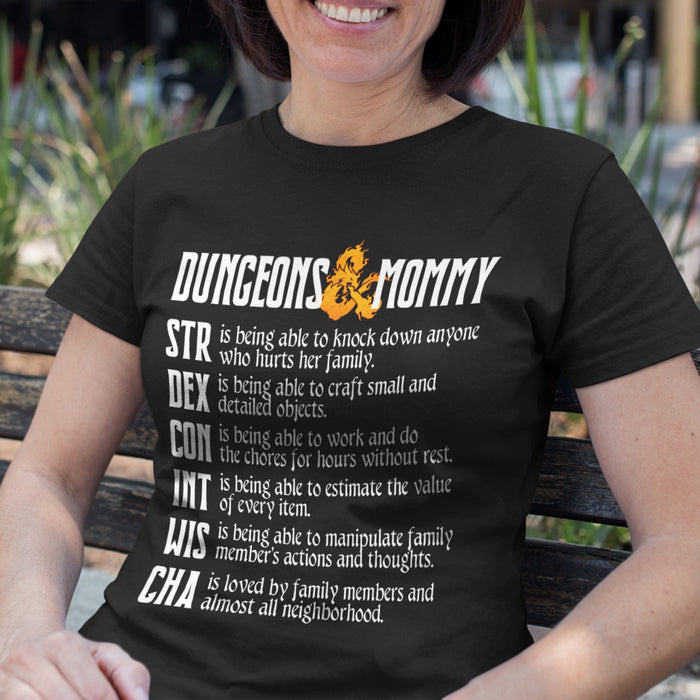 Dnd Statistics Explained Personalized Shirt