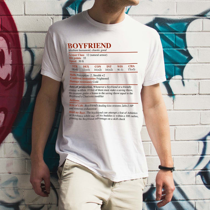 Dnd Boyfriend Homebrew Shirt