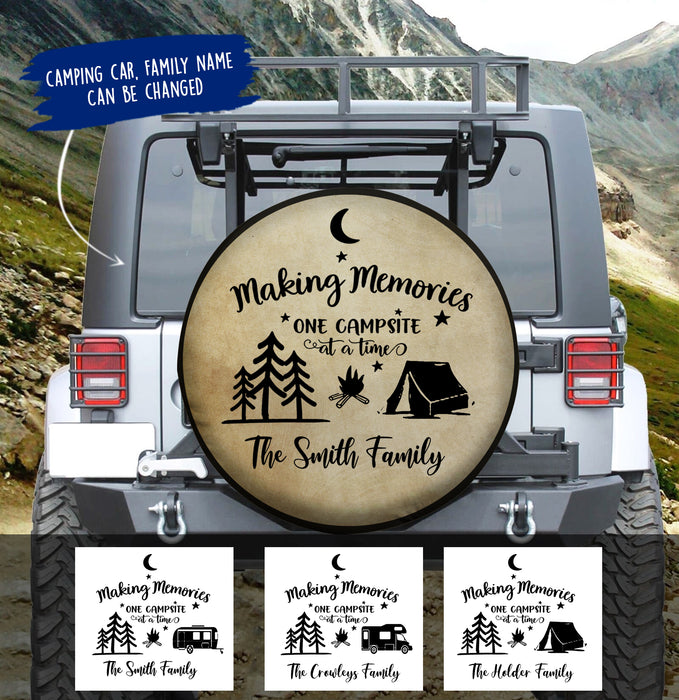 Camping - Spare Wheel Cover Personalized